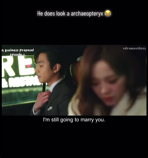 Archaeopteryx Business Proposal – Funny Kdrama Romance Clip