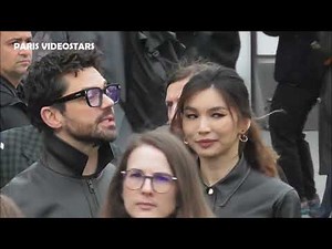 Gemma Chan & Dominic Cooper @ Paris Fashion Week 6 march 2023 show Louis Vuitton