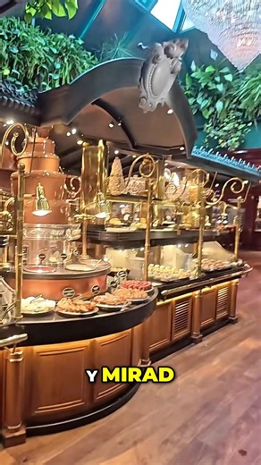 The entrance to the most spectacular buffet in Europe 🤯