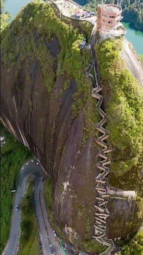 EL Peñol de Guatapé in Colombia