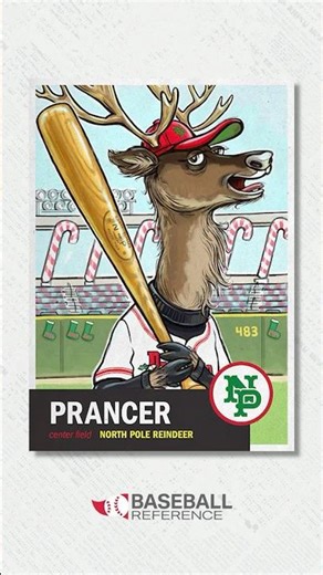 Santa's Reindeer Have Stats on Baseball Reference! 🦌
