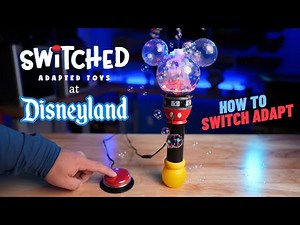 How to Switch Adapted a Mickey Bubble Blower from Disneyland