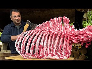 The Most Hearty Soup I've Ever Made! From A Cow's Skeleton Made A Great Ukrainian Borscht!