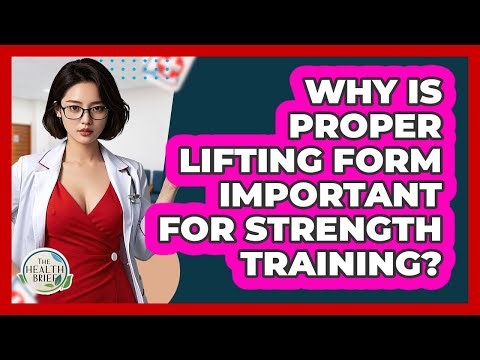 Why Is Proper Lifting Form Important For Strength Training? - The Health Brief
