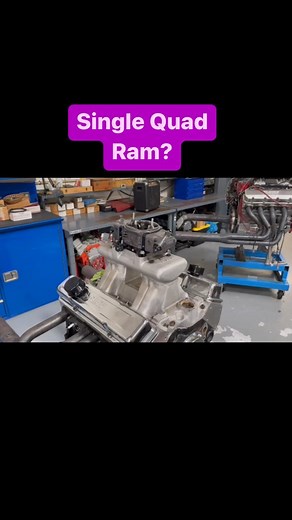 Dual Quad Tunnel Rams…YES, have some! Single quad Tunnel Ram? Let me think about that! What do you think? Who has run one? Did it work? #distribution #holley #weiand | Richard Holdener