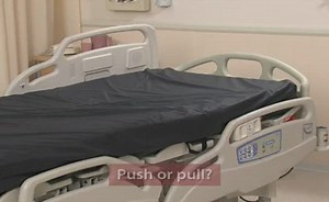 Proper body mechanics: Pushing an object vs. pulling an object