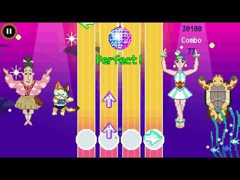 Google Doodle Champion Island Games - Princess Otohime - Artistic Swimming (Full Combo, Perfect run)