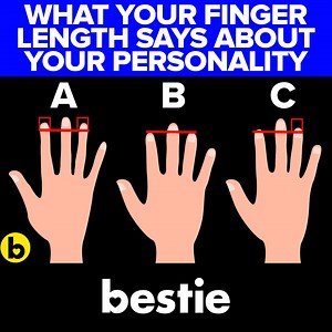 What Your Finger Length Says About Your Personality #Finger #PersonalityTraits #Bestie Sources: https://pastebin.com/8KYBWGkn | Bestie