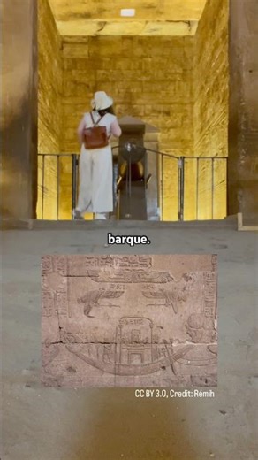 ANCIENT EGYPTIAN temple has HIDDEN boat 🛶🏛️