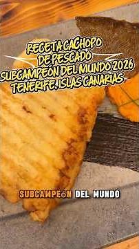 This is the recipe for the fish cachopo that was runner-up in the 2026 World Cup in Tenerife Sout...