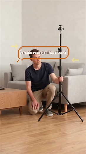 Portable Floor Tripod, Practical Desktop Retractable Projector Stand, Telescopic Stand for Home & Office, Camera Accessories #selfiestick #travelgear #phonechargerstand #rotatinglaptopstand #petpivotmusthave #extendableselfiestick #computerstand #lorealtelescopiclift #djipocket3accessories #telescopingladder