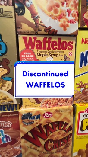Waffelos. Ralston. 1979-1984. #cereal #discontinued