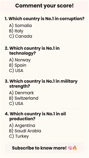 Can You Answer All 4 Questions? 🧠 Only Geniuses Can! #BrainTest #IQChallenge #iq