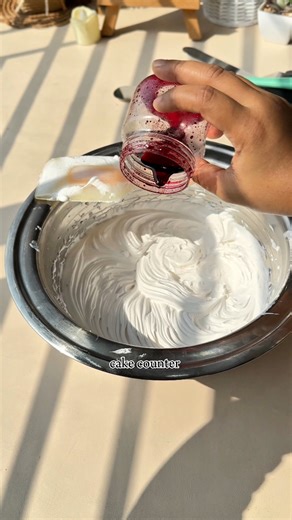 ✨cream Red color = ❓❓ | Cake Counter