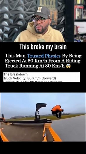 bro trusted physics and survived