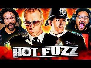 HOT FUZZ (2007) IS HILARIOUSLY AWESOME!! MOVIE REACTION!! Simon Pegg | Nick Frost | Edgar Wright
