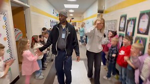Enjoy these videos of Mr. Jerry’s Final Lap… a sweet send off for a wonderful Hawk!!! | Hollis Hand Elementary School