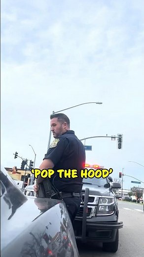 He Got Pulled Over but Did Nothing Wrong - Funny Police Moment 😱 #shorts