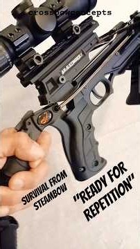 "Ready for REPETITION" AR-6 SURVIVAL from Steambow & the REPEATING SYSTEM #washers