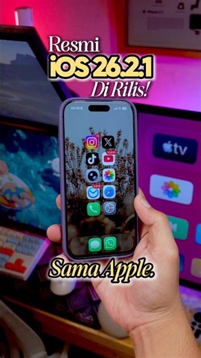 iOS 26.2.1 Officially Released by Apple