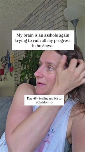 The brain is very powerful, and it's very good at making shit up. I'm really glad I caught this today so that I can be aware as I start making decisions in my business and coming weeks and in the free workshops that I have coming up to make sure that none of those are coming from an emotional state. ❤️ I hope this helps somebody today who might also be ruminating in thoughts or replaying situations that don't serve you. Sometimes we're just tired maybe even a little grumpy and that doesn't have 