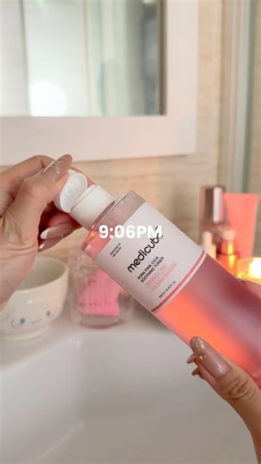 Evening Skincare Routine 🩰 #skincareroutine #nighttime #nightroutine #eveningroutine #aesthetic