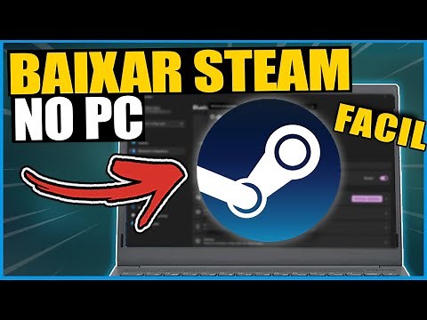 COMO BAIXAR E INSTALAR STEAM no PC ou NOTEBOOK | ATUALIZADO 2025 | CRIAR CONTA E USAR STEAM