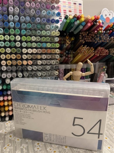 Unboxing Chromatek Water Colour Pens for My Birthday
