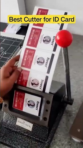 🔪 Best Cutters for ID Cards | ID Card Cutter | Rotary Cutter | PVC Cutter | AbhishekID.com
