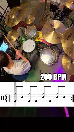 Simple Paradiddle Hands & Feet #shorts