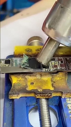 Removing iPhone RAM in Under 2 Minutes" #iphonecpu #iphonerepair