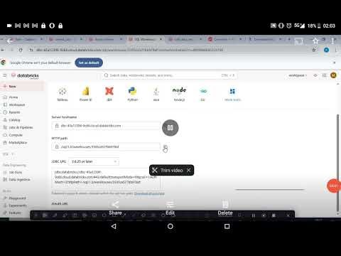 Connect Databricks to power bi (DataAnalytik Power bi)