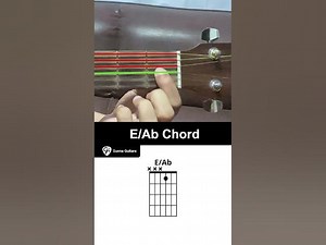 How To Play The E/Ab Chord On Guitar - Guvna Guitars