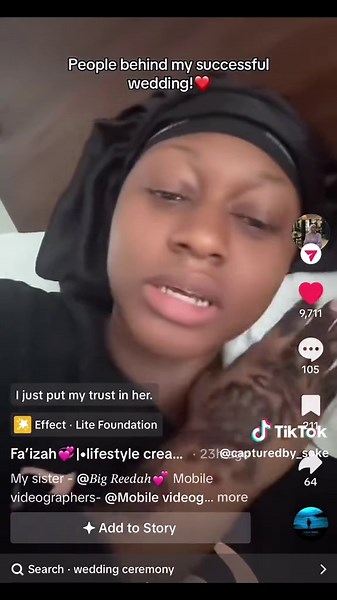 @Fa’izah💞|•lifestyle creator•| and her husband @Kuti Olatunde called and I answered last weekend and it was a movie 🥹🥹❤️❤️❤️. #weddingcontentcreator #capturedby_soke #mobilevideography #lagoscontentcreator #knottingthetees