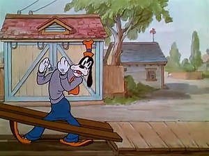 Mickey Mouse Cartoon   The Moving Day 1936 Co starring Donald and Goofy1