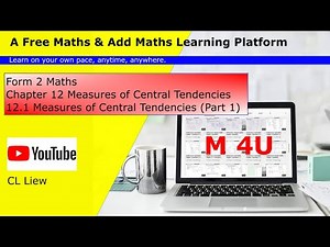 KSSM Form 2 Maths Chapter 12 Measures of Central Tendencies (Part 1)