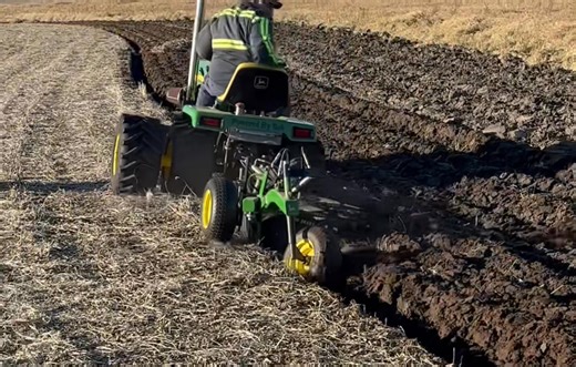 Our SBT 3 bottom plow working in the bean field. We had a bumper tall bean crop and a ton of trash. The photos and videos in this album are in no particular order #spoiledboystoys #fblifestyle #gardentractor | Spoiled Boys Toys - Incredible Lawn & Garden Tractors for pulling & plowing