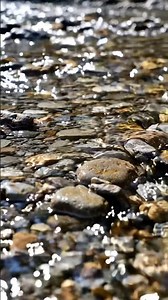 Crystal Clear River Flow 🌊 | Relaxing Water Loop (So Satisfying)#calm #mindrelaxing #relaxationtime