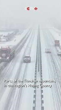 Cold Front Brings Snow and Wind to Parts of Western, Northern China