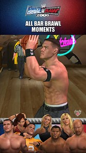 WWE Smackdown vs Raw 2006 Bar Brawl Moments | Shady00018