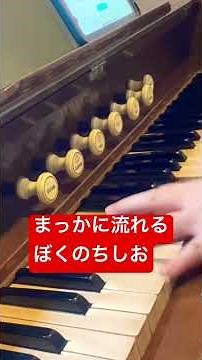 【手のひらを太陽に】歌詞付き☀︎一緒に歌おう♪朝ドラ「あんぱん」 #あんぱん #手のひらを太陽に #歌詞付き #リードオルガン