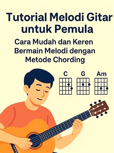 Teknik Chording: Cara Cepat Belajar Melodi Gitar
