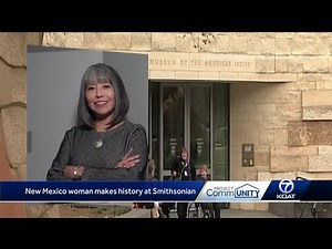 New Mexico woman makes history at Smithsonian