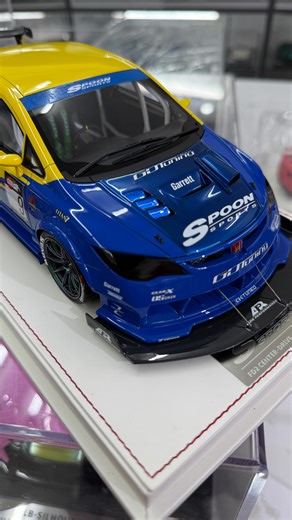 SpeedHive on Instagram: "Honda FD2 Spoon Sports — Limited 299 Units🔥 The legendary Honda FD2 Spoon Sports arrives in an ultra-clean 1:18 resin build, limited to just 299 units worldwide. Sharp lines, crisp proportions and that unmistakable Spoon racing attitude — this piece captures the true spirit of JDM performance. The resin finish delivers a smooth, premium surface, while the signature Spoon styling brings full motorsport vibes. From the aerodynamic touches to the aggressive stance, every d