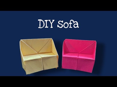 Transform One Sheet of Paper into a Sofa! (Satisfying)