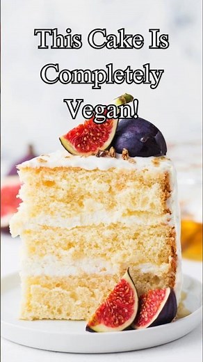 Vegan Vanilla Layer Cake (Tastes Like The Real Thing)