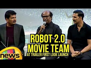 Robot 2.O Movie Team At Trailer First Look Launch | Rajinikanth | Akshay Kumar | Shankar | MangoNews