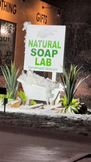 We’re open 10-6 daily with over 150 soaps to choose from! #naturalsoap #handmade #newlocation