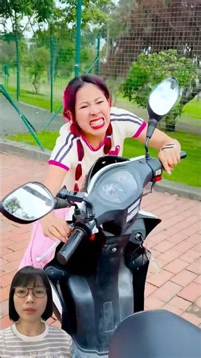 My sister's motorbike was stolen by a ghost. #trendingshorts #trendingvideo #shorts #shortsviral ...