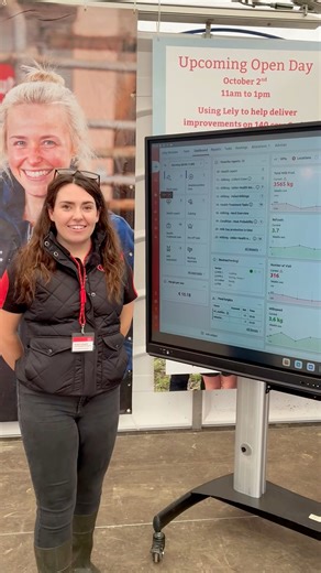 4.1K views · 11 reactions | Sinead from the Farm Management Support team is here with a live demo of our farm software, Horizon  Try it yourself today and discover your favourite features! #Ploughing2025 #IrishFarming #FarmTech #SmartFarming | Lely Center Mullingar Robotic Milking | Facebook